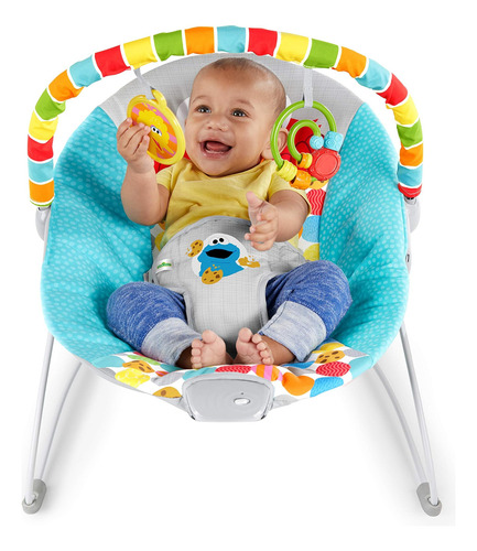 Bright Starts Sesame Street Baby Bouncer Vibrations Vibratio