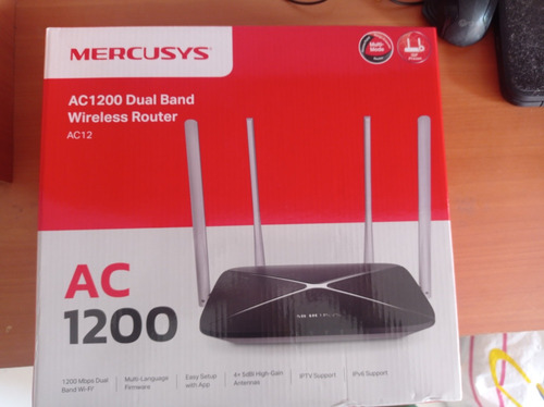 Router Dual Band 1200 Ac Mercusys