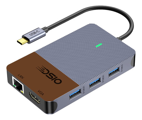 Hub Usb C Dsio 9 En 1 Usb C Estacion De Acoplamiento A Hdmi