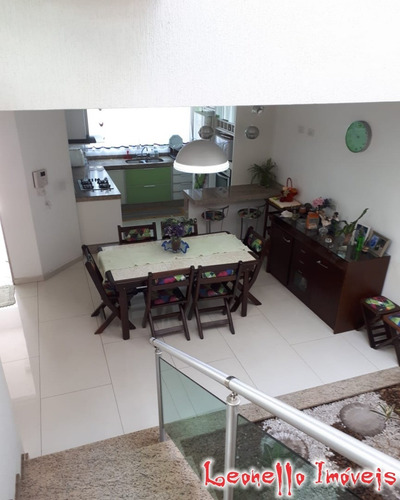 Imagem 25 de 30 de Sobrado Para Venda Com 175 M² Construídos Sendo 3 Suítes, Quintal Com Churrasqueira E 4 Vagas De Garagem! Vila Scarpelli Em Santo André, Sp. - Ca00104 - 70667135