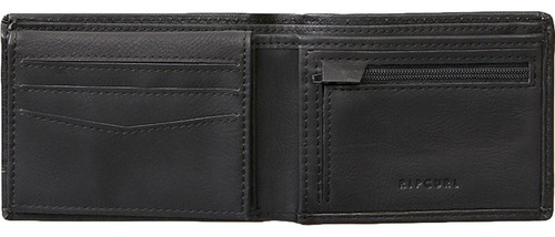 Carteira Rip Curl Ridge Pu All Day Wt23 Blackgrey Cor Preto Tamanho Único