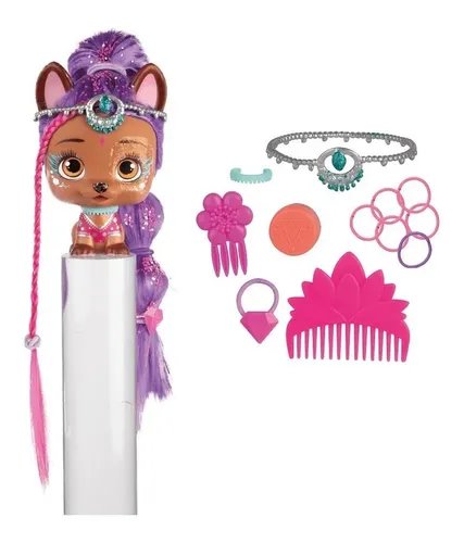 Muñeca Vip Pets Serie 2 Glitter Twist Verde Original!