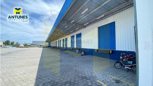 Imagem 2 de 12 de Alugue Em Prazeres, Galpão Com 4.028m² 15 Docas - Ga-0584