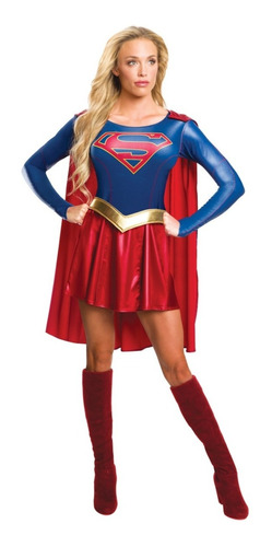 Disfraz Supergirl Serie Tv Dc Comics Mujer Dama M Teen