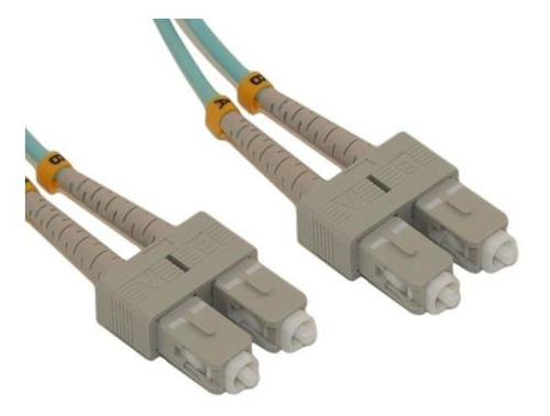 Cable De Fibra Óptica Ayagroup De 10m Sc/sc 10g Duplex