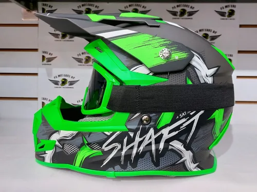 Cascos Shaft Mx33 Tipo Cross Excelentes Dise os