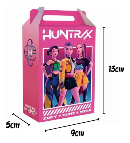 Caixa Surpresa De Papel Guerreiras Do Kpop C/8und Personalizado