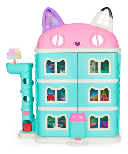 Casa Da Gabby - Playset Com Personagens E Elevador Mágico