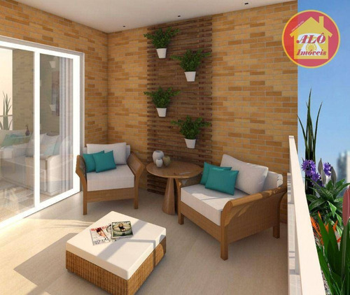 Imagem 13 de 30 de Apartamento Com 2 Dormitórios À Venda, 59 M² Por R$ 265.000 - Ocian - Praia Grande/sp - Ap6850