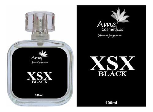 Perfume Amei Cosméticos Xsx Black 100ml