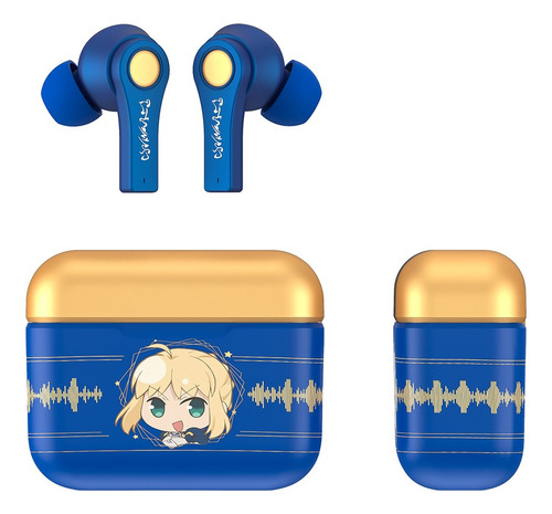 Auriculares Bluetooth Hifi Fate Saber 5.0 Tws Wireless Anime