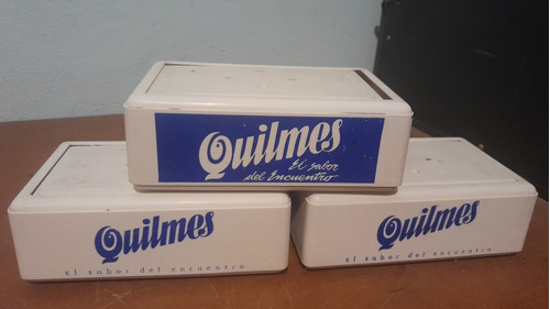 3 Servilleteros Quilmes