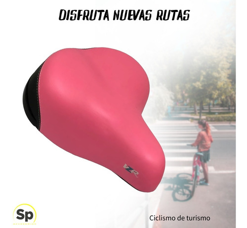 Asiento Para Bicicleta De Paseo De Dama Diseño Amplio