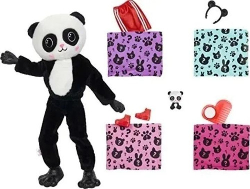 Boneca Barbie Color Reveal Cutie Animais Panda - Mattel