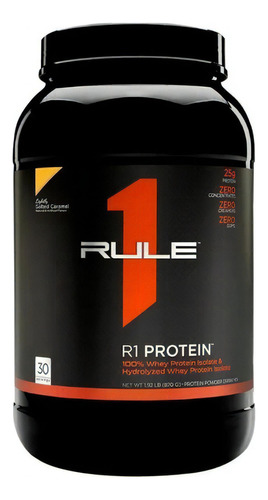 Rule One Proteína 100% Whey Protein Isolate 30servs Sabor Salted Caramel