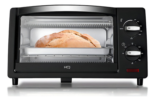 Horno eléctrico Hq de 11 litros HQ11d 800w negro 127v