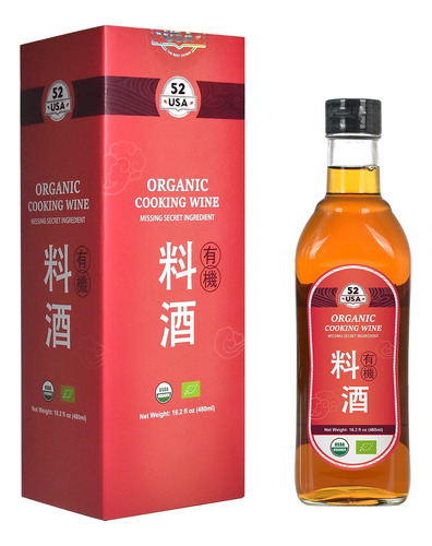 52usa Vino Organico De Cocina De Arroz Shaoxing 16.2oz (16.2