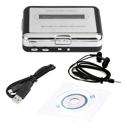 Reproductor De Casetes Usb, Convertidor De Casete A Mp3, Cap