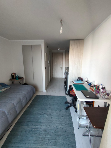 Depto Estudio Ñuñoa Con Terraza Y A Pasos Del Metro