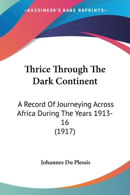 Libro Thrice Through The Dark Continent: A Record Of Jour...
