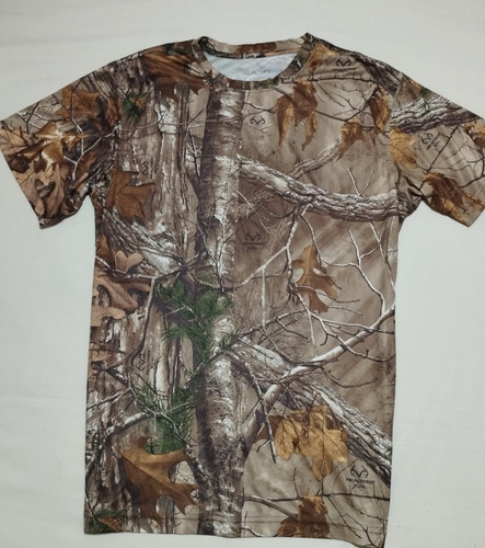 Playera Realtree De Camuflaje Cacería Talla L Grande 