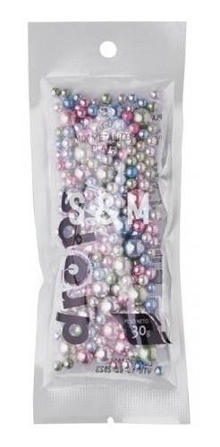 Sprinkles Drops Maxi Perlas Metallic Mix Pastelar