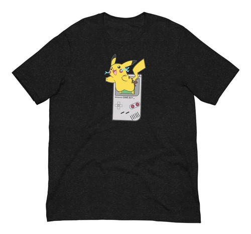 Playera Anime Pokemonn. Picachu. Gamebudy. Videojuego. Nient