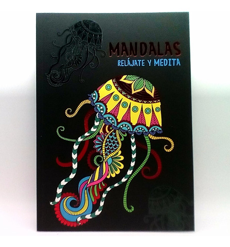 Libro De Mandalas Relájate Y Medita Para Colorear