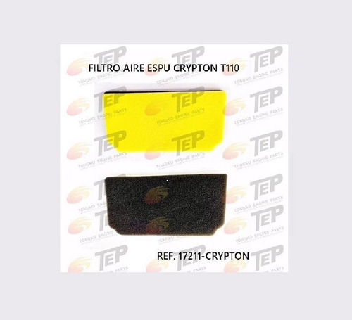 Filtro Aire Espuma Crypton T110