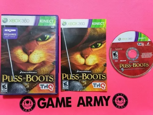 O Gato de Botas p/ Xbox 360 Kinect - THQ - Outros Games - Magazine