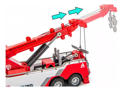 Crane Truck Toy Diecast Crane Model Em