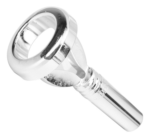 Imagen 3 de 10 de Boquilla Entrenador Trombón Cooper Silver Plated Simulator