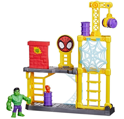 Marvel Set Spidey Parque De Juego De Hulk Hasbro Disney