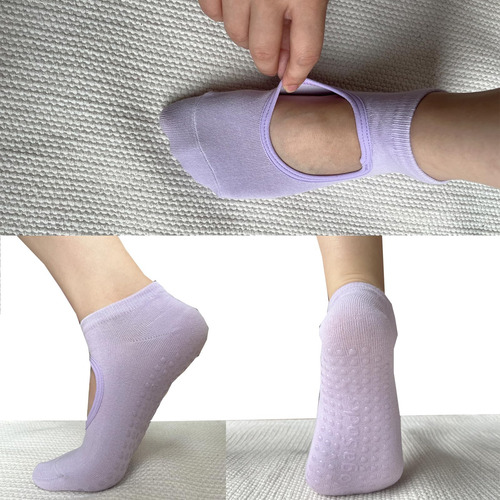 Viscal - 5 Pares De Calcetines De Yoga Para Baile De Ballet