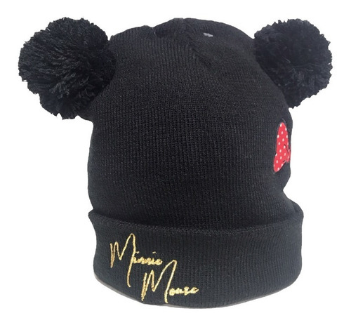 Gorro Mickey Minnie Disney Pompones Invierno Clandestine