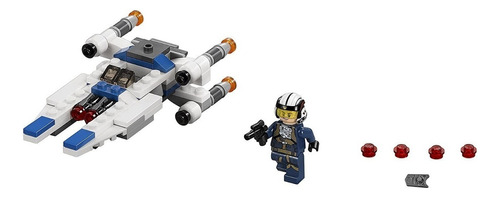 Set de construcción Lego Star Wars U-Wing microfighter 109 piezas  en  caja