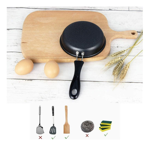 Frigideira Antiaderente Para Ovos Com Mini Indução