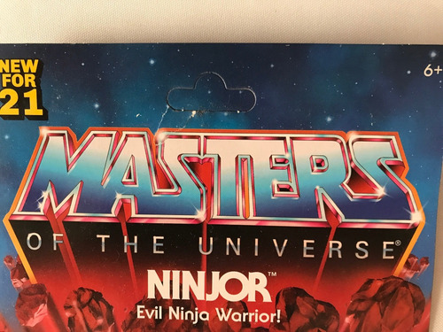 Ninjor Evil Ninja Warrior Motu Origins Retro Play Unpunched (Usado)