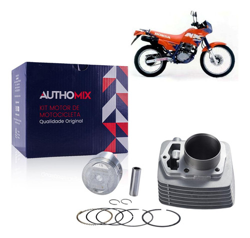 Kit Motor Cilindro Authomix Km01200 Honda Cbx 200 Nx 200