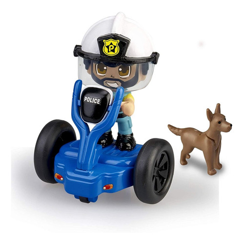 Muñeca Pinypon Action Policia C/ Segway Y Mascota / Qualify