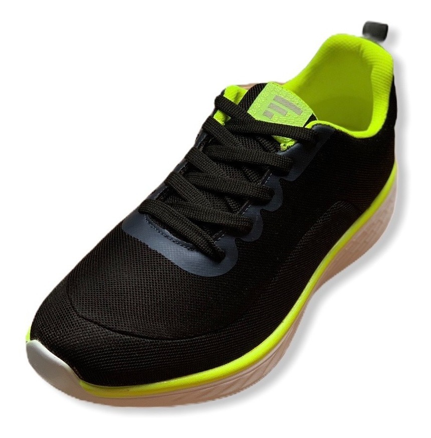 Tenis Ferrato verdes fluorescentes