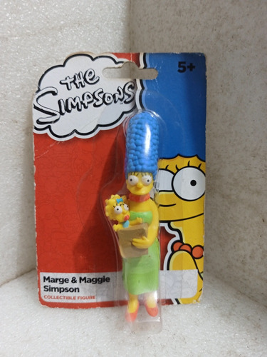 Marge Y Maggie Simpson Figura Coleccionable Mr34 