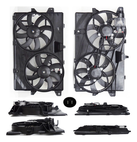 Upgrade Your Auto Conjunto Ventilador Doble Repuesto Crsha