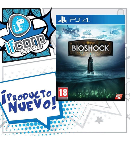 Bioshock: The Collection 2k Games Ps4 Físico Playstation
