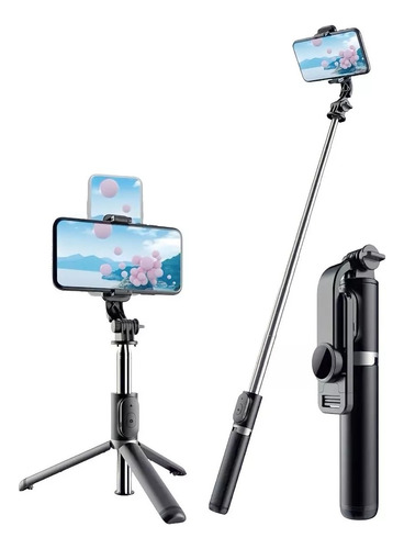 Palo Selfie Trípode Baston Extensible Bluetooth