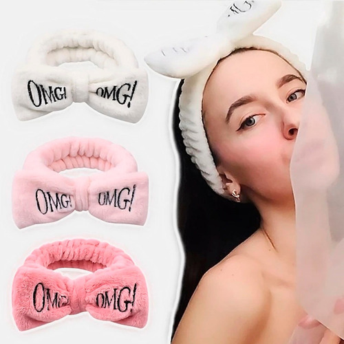 Aa 5 Banda Sujetadora Cabello Maquillaje Diadema Spa