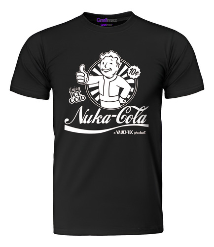 Polera Fallout Enjoy Nuka Cola Series Videojuegos Grafimax