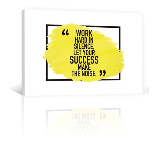 Cuadro Decorativo Motivacion Canvas Work Hard Success