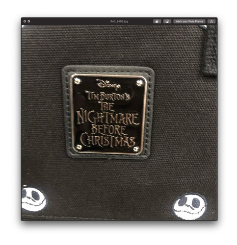 Bolsa Loungefly Mochila Jack Skellington