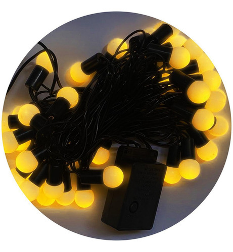Cordão Bolinhas De Led 220v - Pisca-pisca 4,5 Metros
